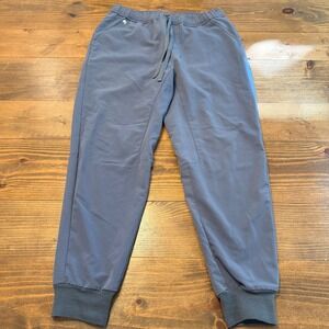 Figs Tansen Jogger‎ Scrub Pants Mens Large Short Gray Medical Nursing Doctor